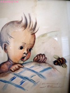 hummel kindje met bij